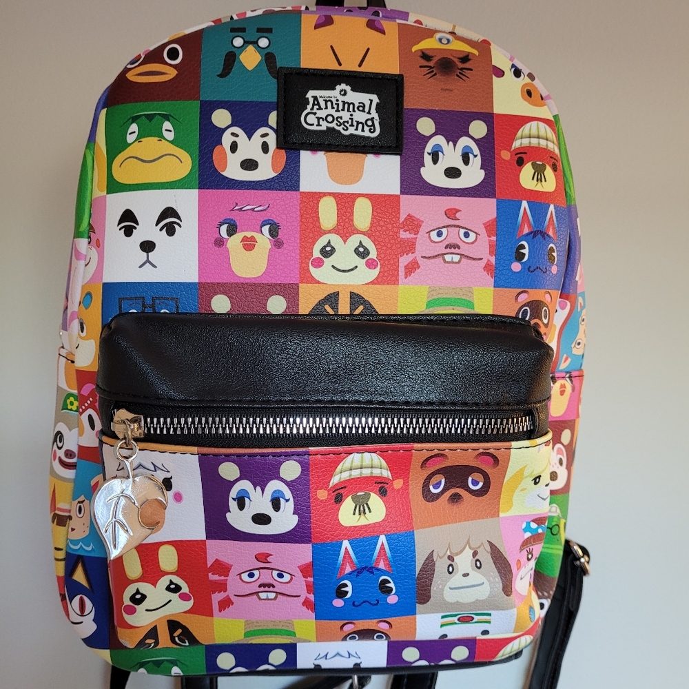 ANIMAL CROSSING Character Grid Mini Backpack By Bio World
